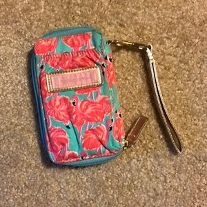 Lilly Pulitzer wrist wallet